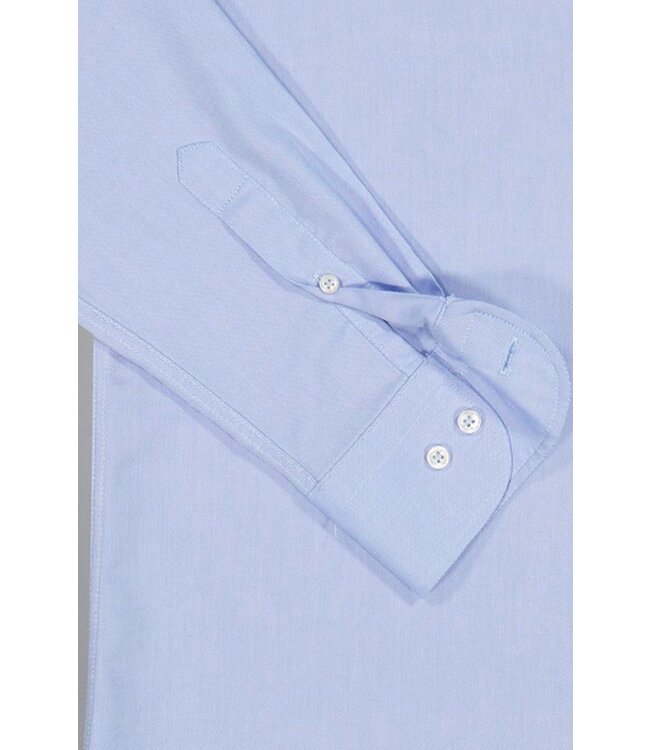 Paul & Shark Overhemd, Katoen, Lange Mouw, Lichtblauw