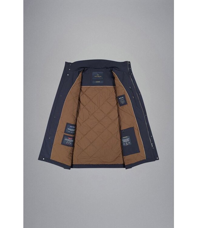Paul & Shark Driekwart Jas, Car Coat, RE 4X4 stretch Typhoon®, Donkerblauw