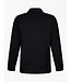 Cavallaro Napoli Overshirt met Drukknoopsluiting,  Wol-blend, Stretch, Zwart