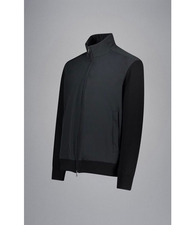Paul & Shark Vest met Rits, Wol, Typhoon RE-4x4 Stretch Front, Donkerblauw