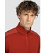 Paul & Shark Trui, Half-Zip, Soft Cool Touch Wol met Typhoon® Platinum details, Burnt Orange