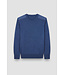 Paul & Shark Trui,  Ronde-Hals, Typhoon RE-4x4 Stretch, Schouder Patches, Jeans Blauw