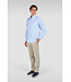 Paul & Shark Overhemd, Soft Touch Katoen, Wit, Blauw Gestreept,  Easy Care