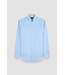 Paul & Shark Overhemd, Soft Touch Katoen, Wit, Blauw Gestreept,  Easy Care