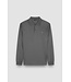 Paul & Shark Polo Shirt, Lange Mouw, Aqua Touch Katoen, Antraciet Grijs
