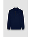 Paul & Shark Polo Shirt, Lange Mouw, Aqua Touch Katoen, Donkerblauw