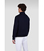 Paul & Shark Trui, Half-Zip, Katoen, Donkerblauw