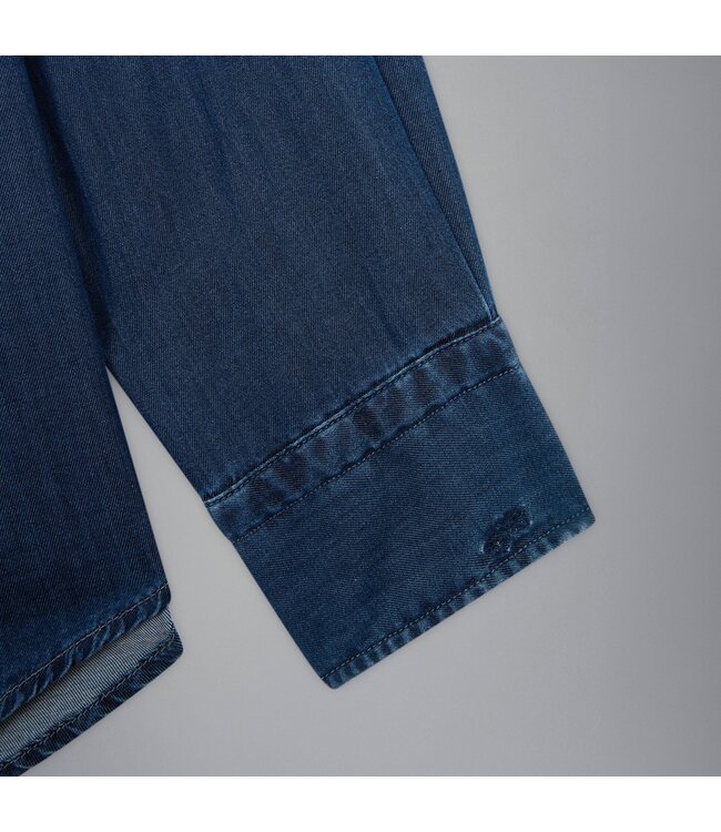 Paul & Shark Overhemd, Shirt, X-soft, Denim, Blauw