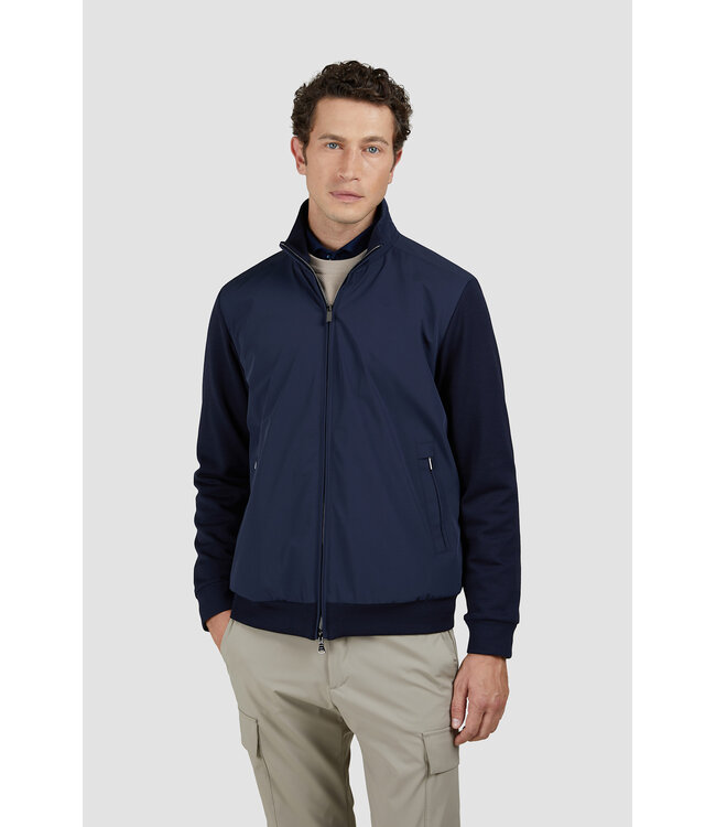 Paul & Shark Vest met Rits, Typhoon RE-4x4 Stretch Fabric, Donkerblauw