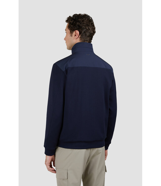 Paul & Shark Vest met Rits, Typhoon RE-4x4 Stretch Fabric, Donkerblauw