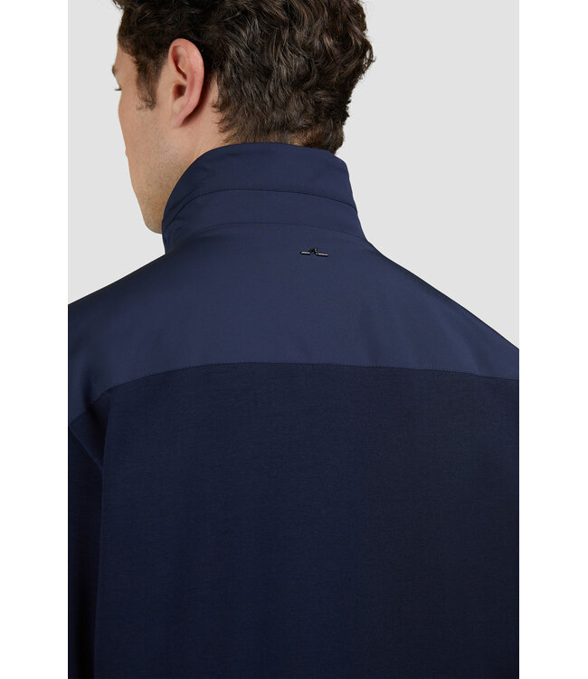 Paul & Shark Vest met Rits, Typhoon RE-4x4 Stretch Fabric, Donkerblauw