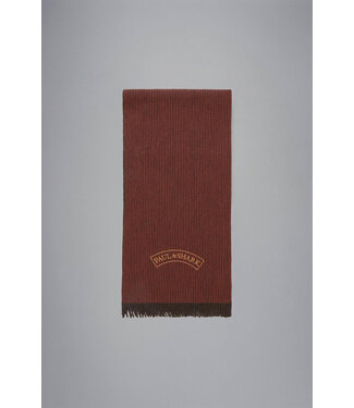 Paul & Shark Paul & Shark, Sjaal, Gebreid, Bruin Burnt Orange, Moon Logo