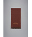 Paul & Shark Sjaal, Gebreid, Bruin Burnt Orange, Moon Logo