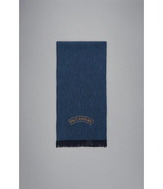 Paul & Shark Paul & Shark, Sjaal, Gebreid, RAF-blauw, Moon Logo