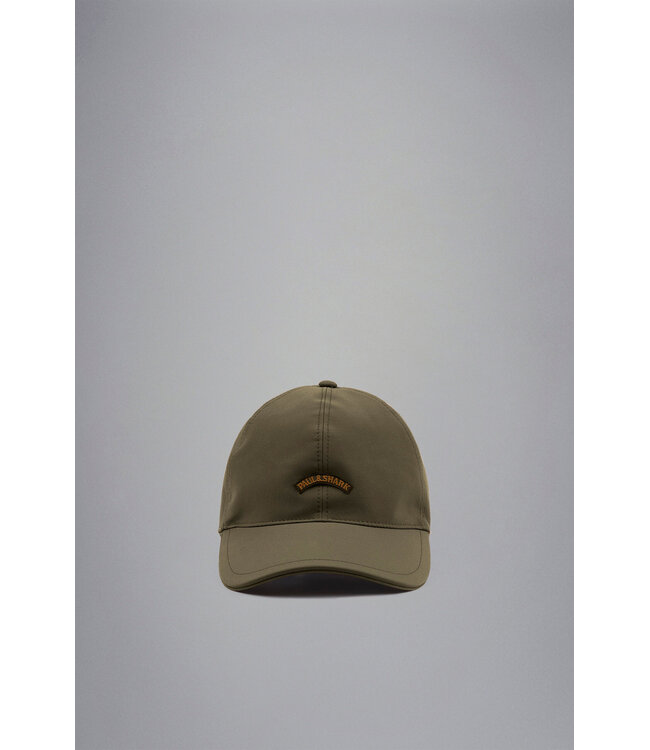 Paul & Shark Baseball Cap met Moon Batch Logo, Groen