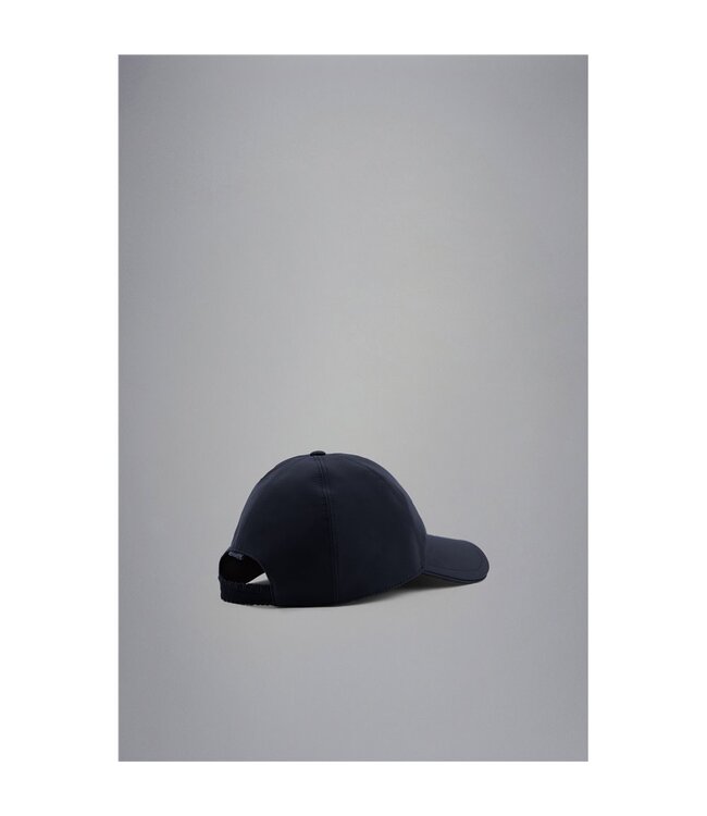 Paul & Shark Baseball Cap met Moon Batch Logo, Donkerblauw
