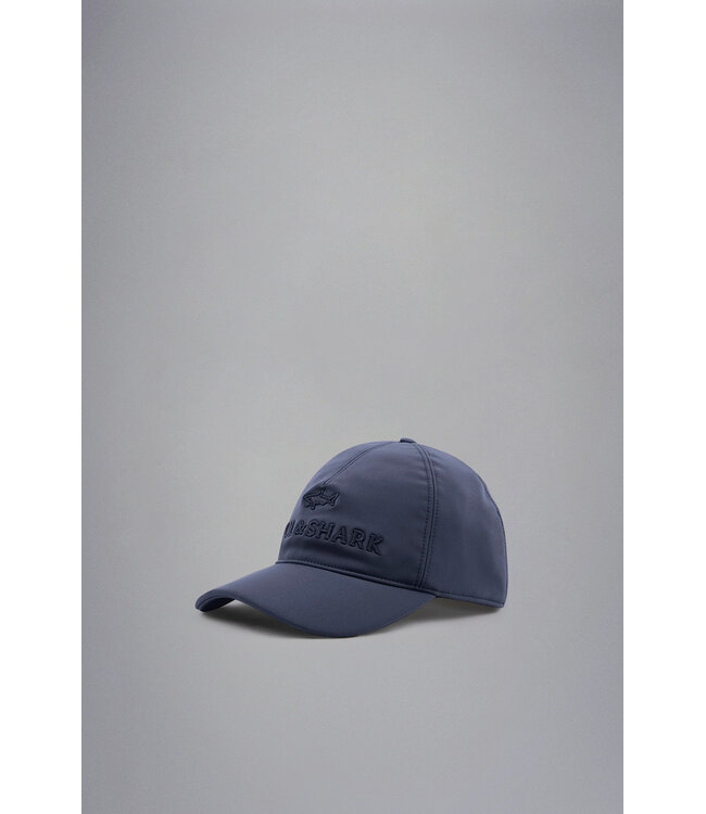 Paul & Shark Baseball Cap met 3D Logo, Ijsblauw, Vintage Indigo