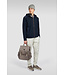 Paul & Shark Vest met Capuchon en Rits, Katoen Mix, Typhoon ® RE-4X4 Stretch Details, Donkerblauw met Suede Accenten