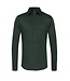 Desoto Heren, Jersey Overhemd, Lange Mouw, Kent Kraag, Petrol Groen