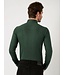 Desoto Heren, Jersey Overhemd, Lange Mouw, Kent Kraag, Petrol Groen