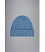 Paul & Shark Muts / Beanie, Wol, Gebreid, IJsblauw, Moon Logo, One Size