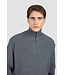 Paul & Shark Trui, Half-Zip, Tech Wol Mix, Grijs