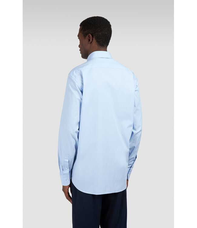 Paul & Shark Overhemd, Katoen, Lange Mouw, Lichtblauw