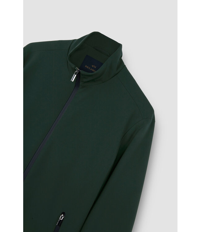 Paul & Shark  Jas, Blouson Model, Dynamic Stretch, Groen