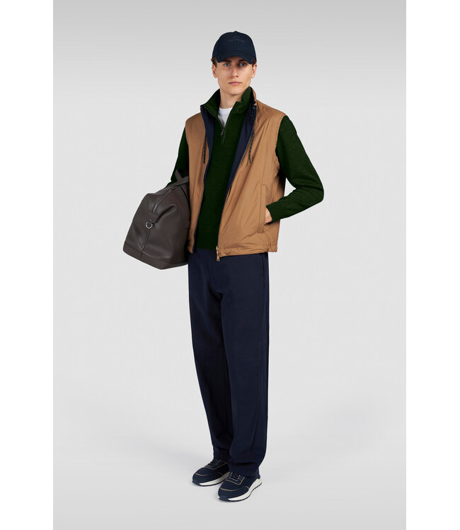 Paul & Shark Trui, Half-Zip, Typhoon RE-4x4 Stretch, Schouder Patches, Groen