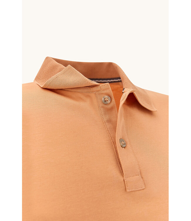 Paul & Shark Polo, Korte Mouw, Aqua Touch, Katoen, Lichtoranje