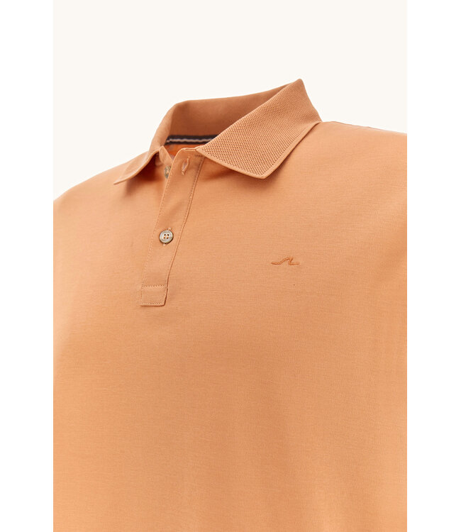 Paul & Shark Polo, Korte Mouw, Aqua Touch, Katoen, Lichtoranje