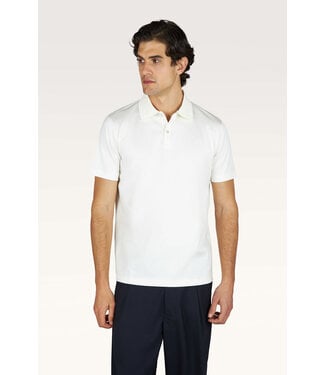 Paul & Shark Paul & Shark, Polo, Korte Mouw, Aqua Touch, Katoen, Off-White