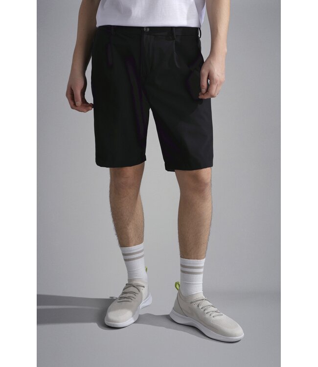 Paul & Shark Bermuda, Dynamic Stretch Technical Fabric, Donkerblauw