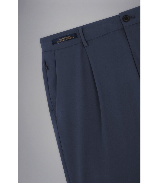 Paul & Shark Bermuda, Dynamic Stretch Technical Fabric, Donkerblauw