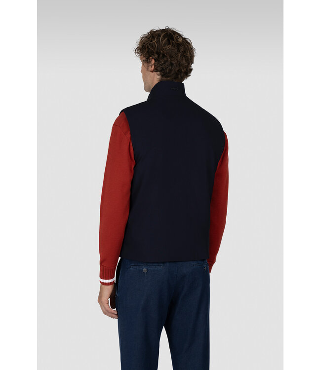 Paul & Shark Bodywarmer, Donkerblauw, Save the Sea Dynamic Stretch