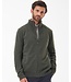 Barbour Vest met Rits, Lamswol, Groen Gemeleerd
