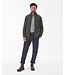Barbour Vest met Rits, Lamswol, Groen Gemeleerd