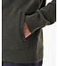 Barbour Vest met Rits, Lamswol, Groen Gemeleerd
