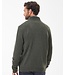 Barbour Vest met Rits, Lamswol, Groen Gemeleerd