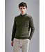 Paul & Shark Trui, Ronde-Hals, Typhoon RE-4x4 Stretch, Schouder Patches, Groen