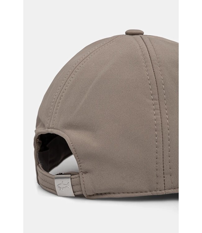 Paul & Shark Baseball Cap met 3D Logo, Beige