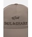 Paul & Shark Baseball Cap met 3D Logo, Beige