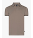Cavallaro Napoli Polo, Korte Mouw, Katoen, Taupe