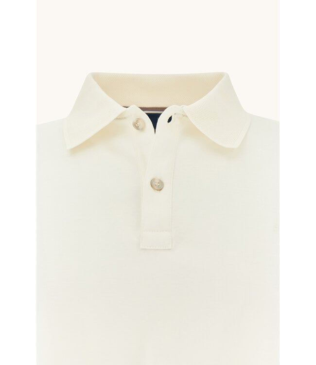 Paul & Shark Polo, Korte Mouw, Aqua Touch, Katoen, Off-White