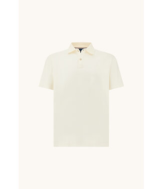 Paul & Shark Paul & Shark, Polo, Korte Mouw, Aqua Touch, Katoen, Off-White