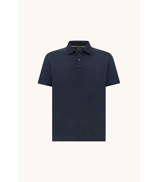 Paul & Shark Polo, Korte Mouw, Aqua Touch, Katoen, Uni Donkerblauw