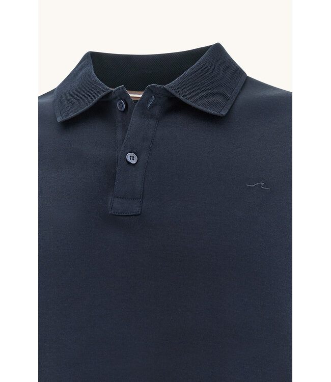 Paul & Shark Polo, Korte Mouw, Aqua Touch, Katoen, Uni Donkerblauw