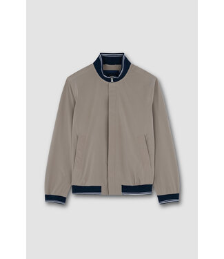 Paul & Shark Paul & Shark, Jas, Jack, Blouson Model, Taupe met Blauwe Accenten, RE 4x4 Stretch, Typhoon 20000