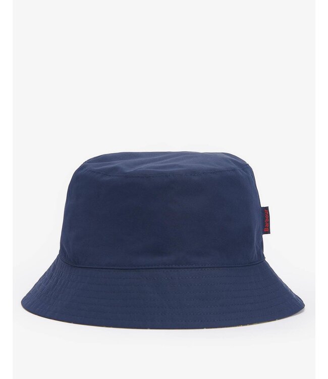 Barbour Bucket Hat, Reversible, Blauw / Classic Tartan