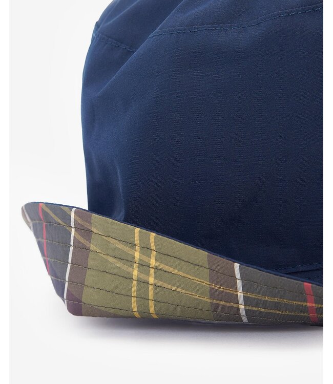 Barbour Bucket Hat, Reversible, Blauw / Classic Tartan